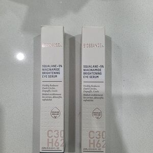 Biossance Squalane + 5% Niacinamide Eye Serum - Cream
